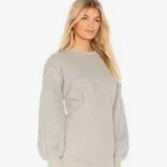 L’Academie Los Angeles Margot Fleece Dress from Revolve - Picture 2 of 3